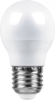 35722 Лампа светодиодная Feron LB-95 Шарик E27 7W 6400K