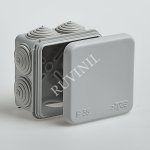 1832 Коробка распределительная 70х70 IP55 (св.-серая) 67030 Рувинил