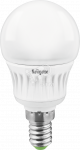 8859 Лампа светодиодная LED 5вт Е14 теплая (шар) (94265 NLL-G45)
