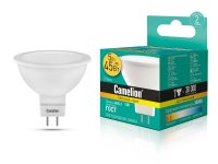 31044 Лампа светодиодная Camelion LED5-MR16/830/GU5.3