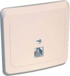 10543 Розетка компьютерная RJ45 категория 5 кремовый ЭТЮД KOMC-001K