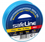 29904 Изолента ПВХ синяя 19мм 20м Safeline 9371