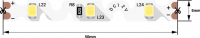 33899 Светодиодная лента SMD FLEX860-9-W 9W 60LED/м 12V холодная