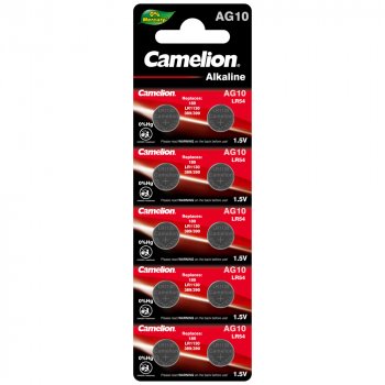 36569 Элемент питания AG10-BP10 Camelion 12818