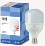 35914 Лампа светодиодная HP 65Вт 230В 6500К E40 IEK