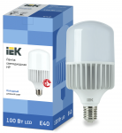 37465 Лампа светодиодная HP 100Вт 230В 6500К E40 IEK