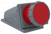 38156 Розетка стационарная ССИ-134 63А-6ч/380-415В 3Р+РЕ IP67 MAGNUM IEK