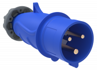 31347 Вилка переносная ССИ-013 16А-6ч/200-250В 2P+PE IP44 MAGNUM IEK