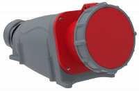 38157 Розетка стационарная ССИ-145 125А-6ч/200/346-240/415В 3Р+РЕ+N IP67 MAGNUM IEK