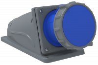 31509 Розетка стационарная ССИ-133 63А-6ч/200-250В 2P+PE IP67 MAGNUM IEK