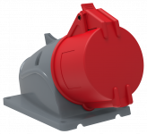 31360 Розетка стационарная ССИ-125 32А-6ч/200/346-240/415В 3Р+РЕ+N IP44 MAGNUM IEK