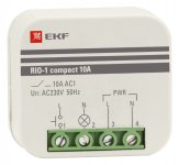 40563 Импульсное реле RIO-1 compact 10А EKF PROxima