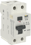 40399 ARMAT Выключатель дифференциального тока R10N 2P 25А 10мА тип AC IEK
