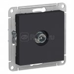 38746 Розетка ATLASDESIGN TV оконечная 1DB механизм карбон SE