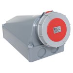 41644 Розетка стационарная наружная 1452 3Р+РЕ+N 125А 380В IP67 EKF PROxima