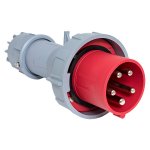 41640 Вилка переносная 0352 3Р+РЕ+N 63А 380В IP67 EKF PROxima