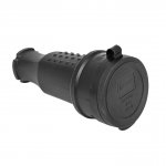 39290 Розетка переносная с защитной крышкой каучуковая 380В 3P+PE 32A IP44 EKF PROxima