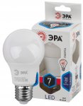 32730 Лампа светодиодная LED A60-7W-840-E27 560 лм нейтральный ЭРА