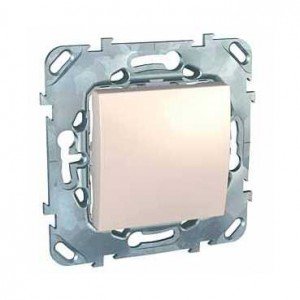27200 Заглушка в рамку 45х45 кремовый Unica MGU5.866.25ZD