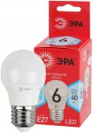 34847 Лампа светодиодная ECO LED P45-6W-840-E27 480 лм нейтральный ЭРА