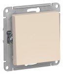 38823 Выключатель одноклавишный ATLASDESIGN схема 1 10АХ механизм бежевый Schneider Electric