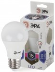 32842 Лампа светодиодная LED A60-15W-860-E27 1200 лм холодный ЭРА