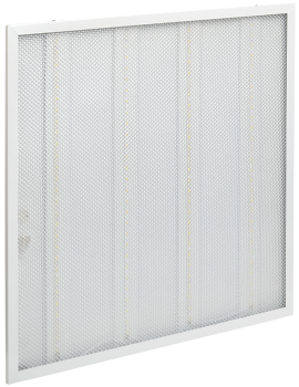 34354 Светильник светодиодный ДВО 6560-P 595х595х20мм 36Вт 6500К призма IEK