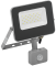34522 Прожектор светодиодный СДО 07-20Д с датчиком движения IP54 серый IEK