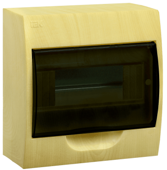 41323 KREPTA 3 Корпус пластиковый ЩРН-П-8 IP41 сосна IEK