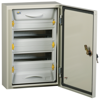 38548 Корпус металлический распределительный ЩРн-24з-1 У2 IP54 PRO IEK