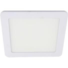 42364 Светильник Ecola встр. св/д даунлайт 15W 4200K 4K Квадрат 195(180)x20