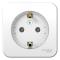 38869 Розетка 1-м ОП Blanca 16А IP20 250В с заземл. без защ. шторок с изолир. пластиной (компакт) бе
