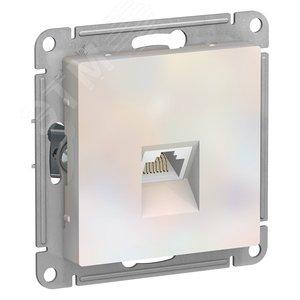 42578 Розетка компьютерная AtlasDesign RJ45 кат.6A механизм жемчуж. SE