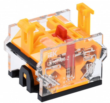 41212 Дополнительный контакт для светосигнальной арматуры 1р для серии D8 IEK