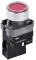41216 Кнопка управления LA167-BWF3472 d=22мм RC 1р с подсветкой красная IEK