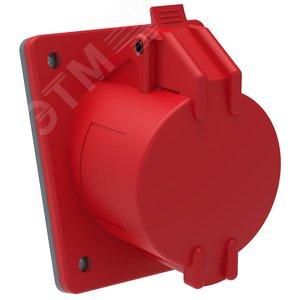 41629 Розетка встраиваемая ССИ-415 16А-6ч/200/346-240/415В 3Р+PЕ+N IP44 MAGNUM IEK