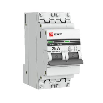 7812 Выключатель нагрузки 2P 25А ВН-63 EKF PROxima