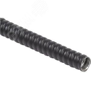 43659 Металлорукав Р3-ЦПнг-12 с протяжкой черный (20м) IEK