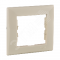 25418 Рамка 1 пост кремовый Sedna SDN5800147