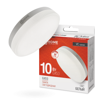 43472 Лампа светодиодная LED-GX53-VC 10Вт 230В 4000К 950Лм IN HOME