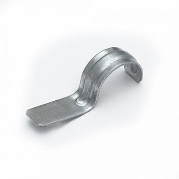 43123 Скоба металлическая однолапковая СМО d25-26 мм для монтажного пистолета (без отверстий) Промру