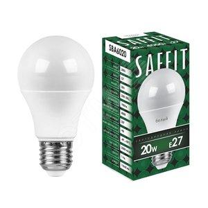42927 Лампа светодиодная LED 20вт Е27 белый SAFFIT