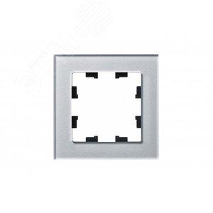 41872 Рамка 1-м AtlasDesign Nature стекло алюм. SE