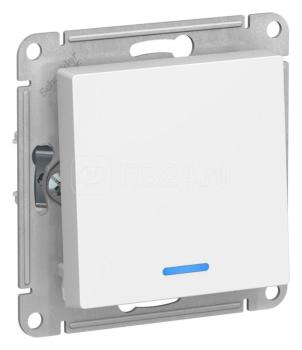 43365 Выключатель 1-кл. AtlasDesign (сх. 1а) 10AX с подсветкой механизм лотос SE