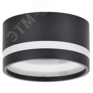 43655 Светильник 4032 накладной потолочный под лампу GX53 черный IEK
