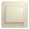 39536 Выключатель 1-кл. СП Glossa 10А IP20 (сх. 1) 10AX в сборе бежевый SE