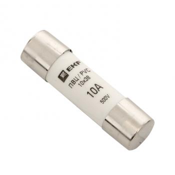 39253 Плавкая вставка цилиндрическая ПВЦ (10х38) 10А EKF PROxima