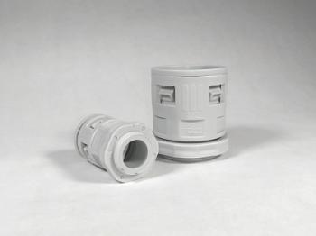 41935 Муфта вводная для гофрированных труб серая ВМ-ГТ-16 Промрукав