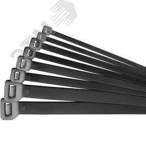 42266 Хомут 200х3.6мм черный нейлон (100шт) Navigator Group