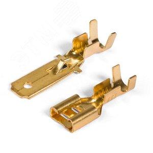 42648 Разъем плоский неизолированный (мама) РП-М 1.5-(4.8) КВТ